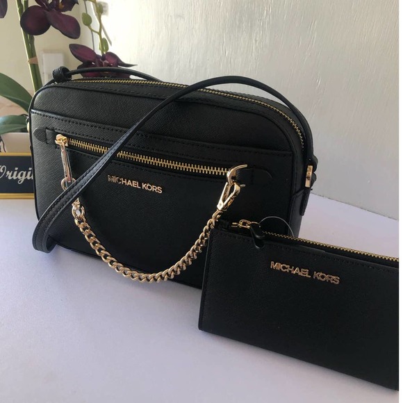 Michael Kors Handbags - Michael Kors Crossbody & Small Wallet Set Mk